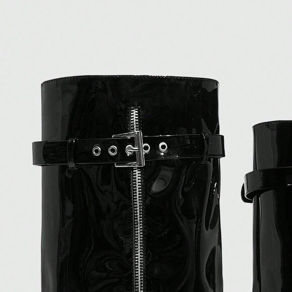 Black Sexy Women's Thigh High Boots - Picture 10 of 10